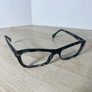 Ray-Ban RB5255 5949 Eyeglasses Tortoise Black Blue Frames Only 53-16-135